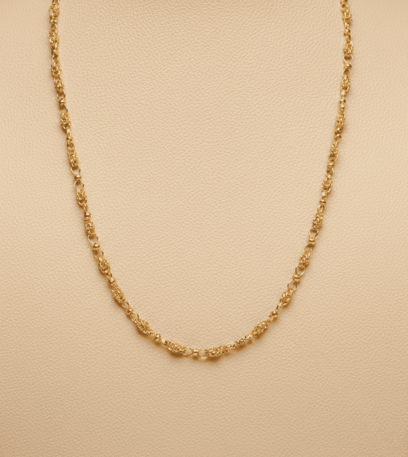 24Kt Gold Look Partywear Women Chain - 24k Gold Plated Designer Jewellery | The Jewellery Vault