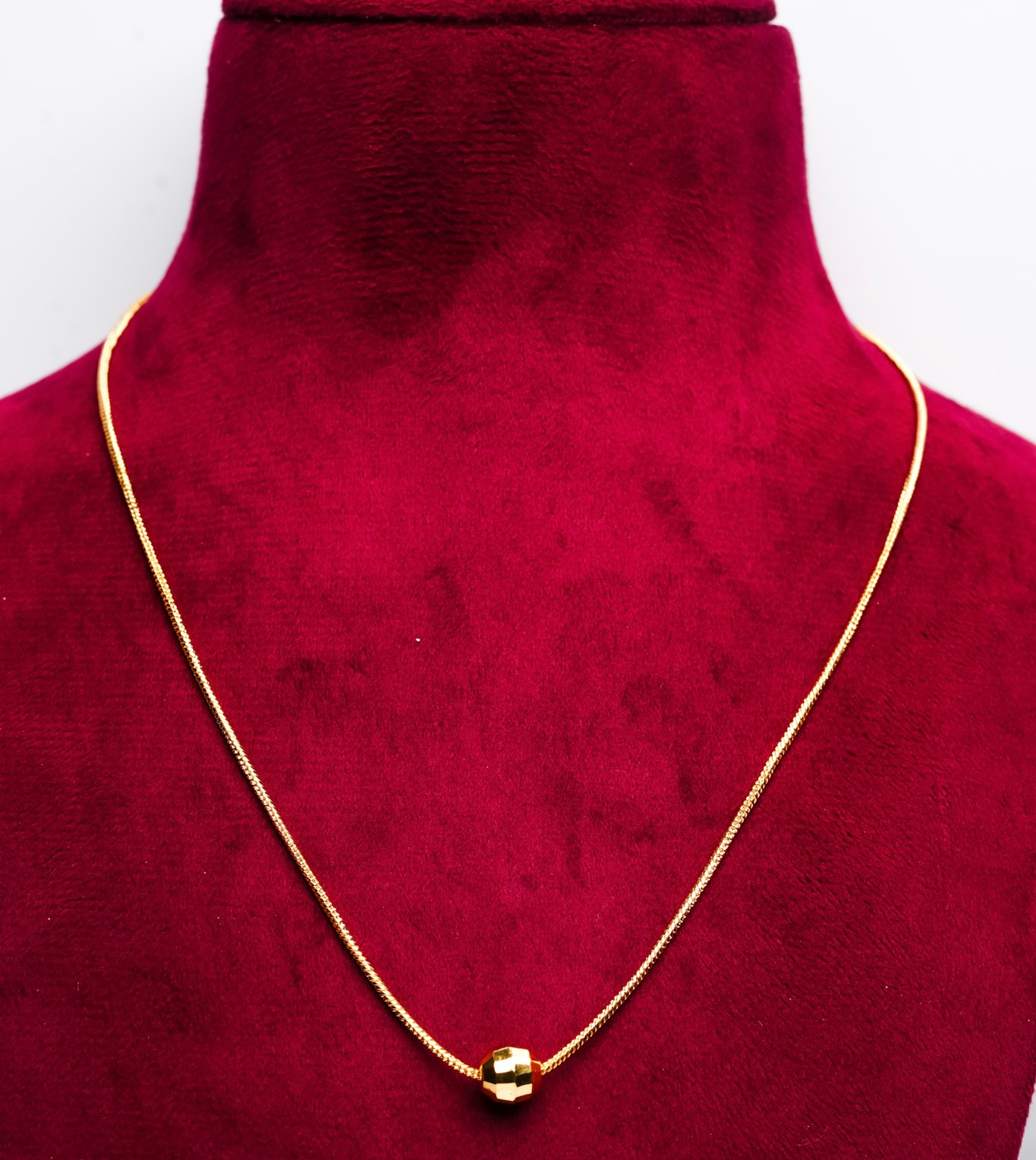 24kt Gold Plated Unique Pearl Women Chain - 24k Gold Plated Designer Jewellery | The Jewellery Vault