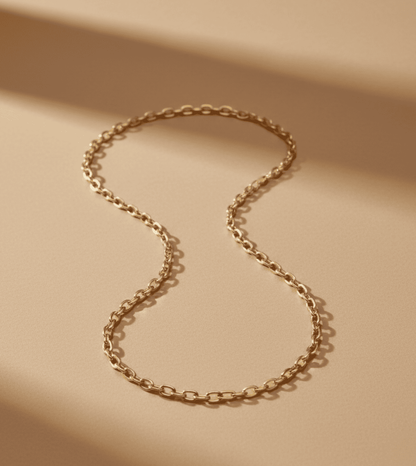 24Kt Gold Plated Cool Look Chain - 24k Gold Plated Designer Jewellery | The Jewellery Vault