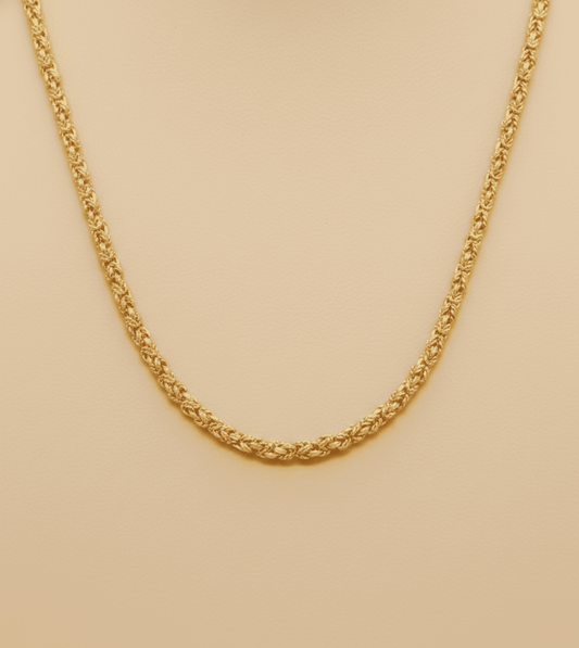 24Kt Gold Plated Design Chain - 24k Gold Plated Designer Jewellery | The Jewellery Vault