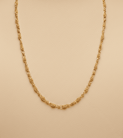 24Kt Gold Look Partywear Women Chain - 24k Gold Plated Designer Jewellery | The Jewellery Vault