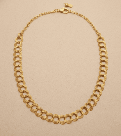 24Kt Gold Plated Heavy Divider Mens Chain - 24k Gold Plated Designer Jewellery | The Jewellery Vault