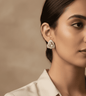 Triangle Design Tops - 24k Gold Plated Earing | The Jewellery Vault