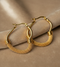 Heart Design Earing - 24k Gold Plated Earing | The Jewellery Vault
