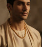 24Kt Gold Plated Heavy Design Chain - 24k Gold Plated Designer Jewellery | The Jewellery Vault