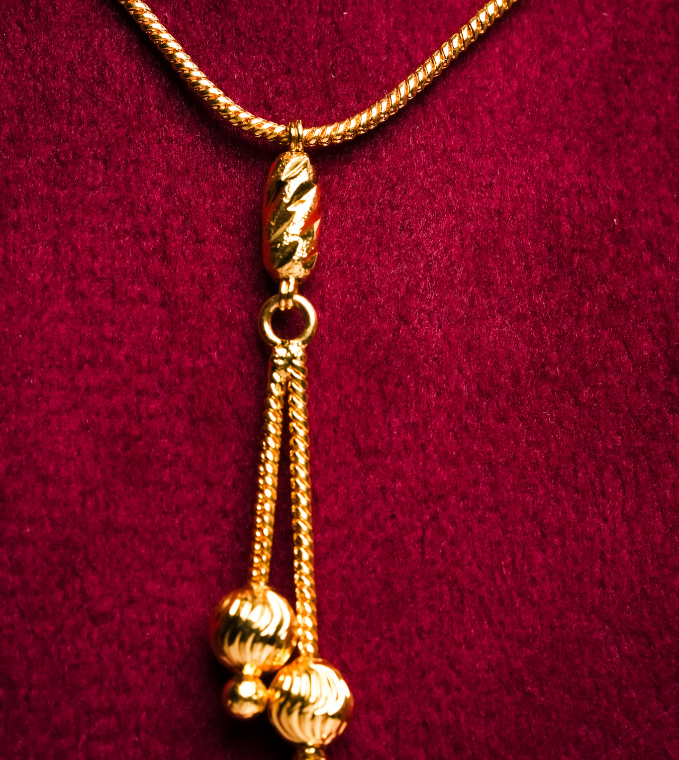 24K Gold plated T-shape loves women chain - 24k Gold Plated T-shape chain | The Jewellery Vault