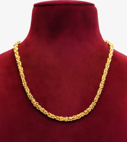 24Kt Gold Plated Design Chain - 24k Gold Plated Designer Jewellery | The Jewellery Vault